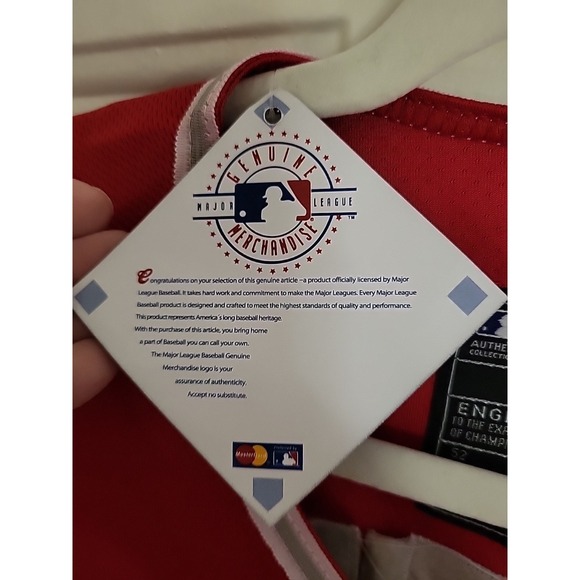 NWT Shohei Ohtani Anaheim Angels Red Alternate Flex Base Jersey MLB 52 (2XL) - Picture 4 of 13